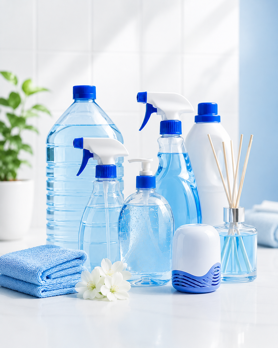 Desinfecção e perfumação